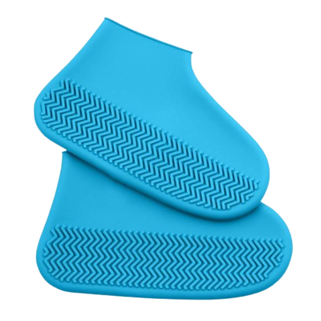 1 Paire de couvre-chaussures imperméables en silicone
