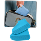 1 Paire de couvre-chaussures imperméables en silicone