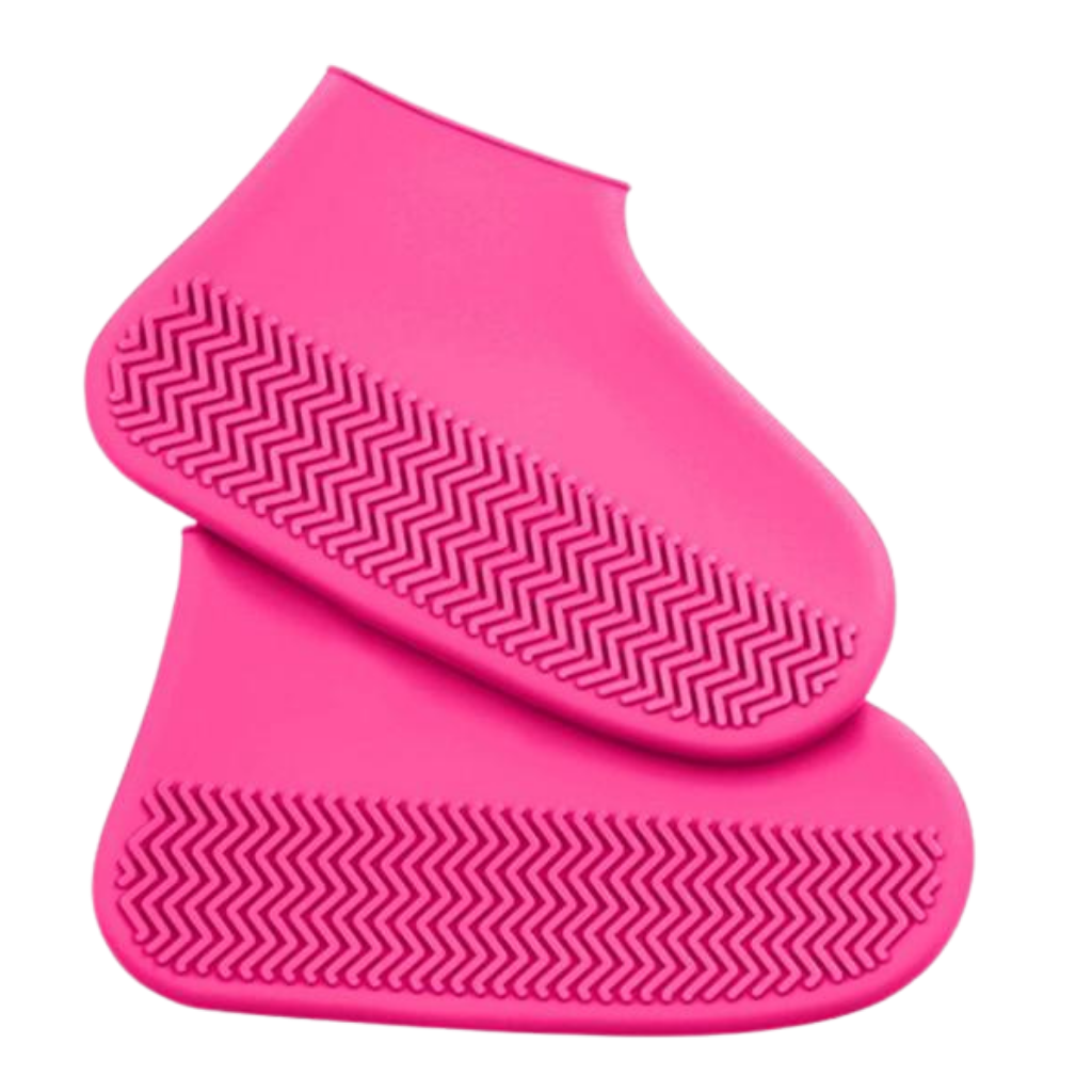 1 Paire de couvre-chaussures imperméables en silicone