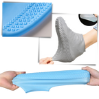 1 Paire de couvre-chaussures imperméables en silicone
