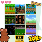 20 000+ Console de jeux rétro