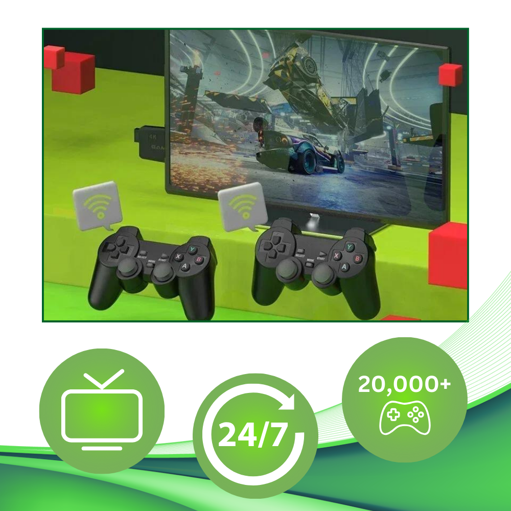 20 000+ Console de jeux rétro