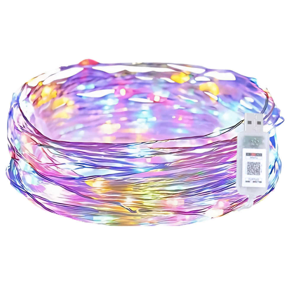 210 Lampes LED USB avec synchronisation musicale