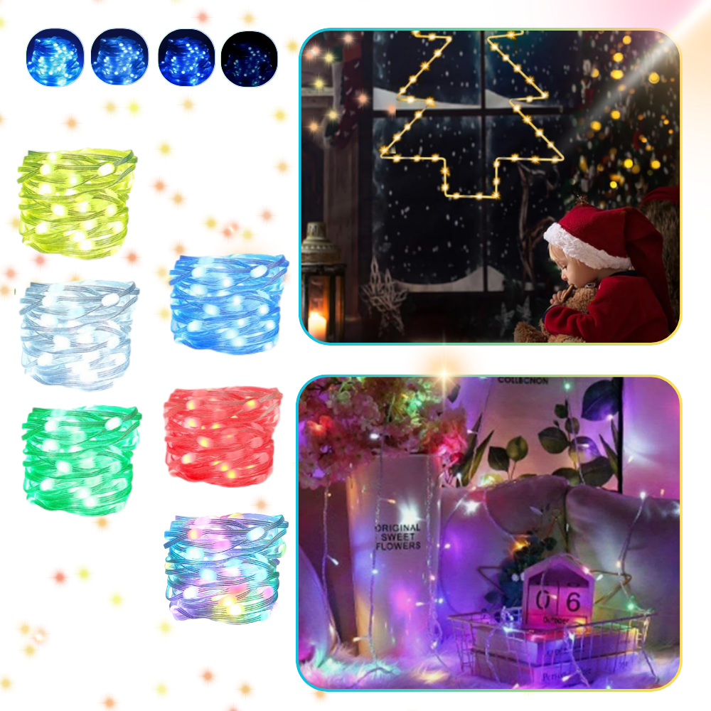 210 Lampes LED USB avec synchronisation musicale