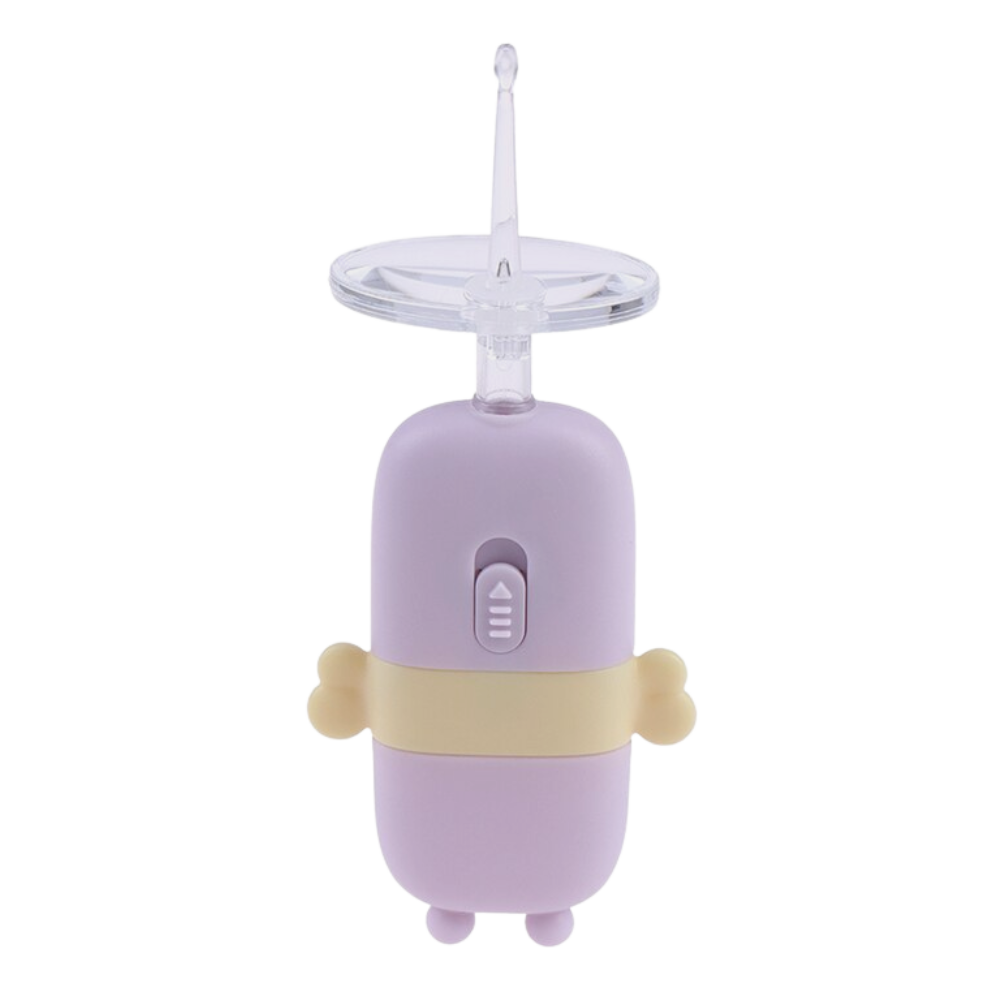 Cuillère nettoyante lumineuse pour oreilles de bébé