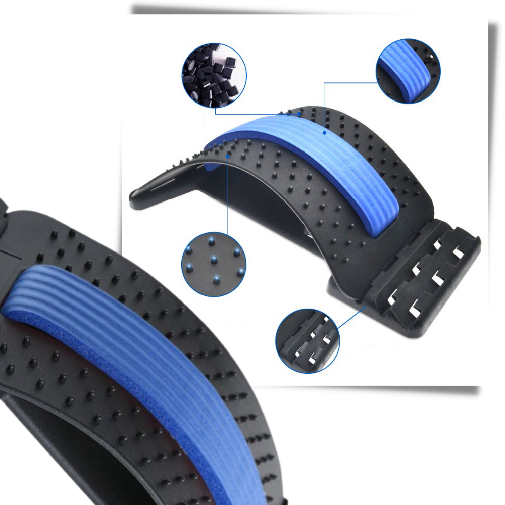 Appareil d'étirement et de massage dorsal