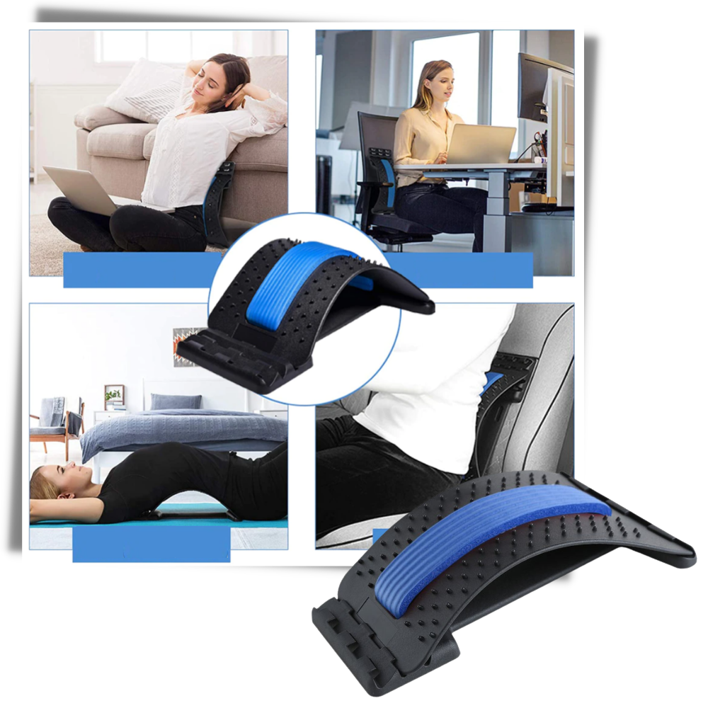 Appareil d'étirement et de massage dorsal