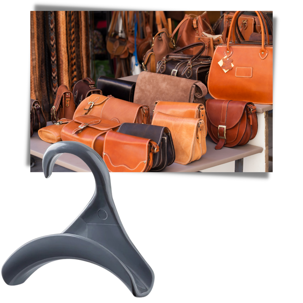 Lot de 2 cintres pour sacs