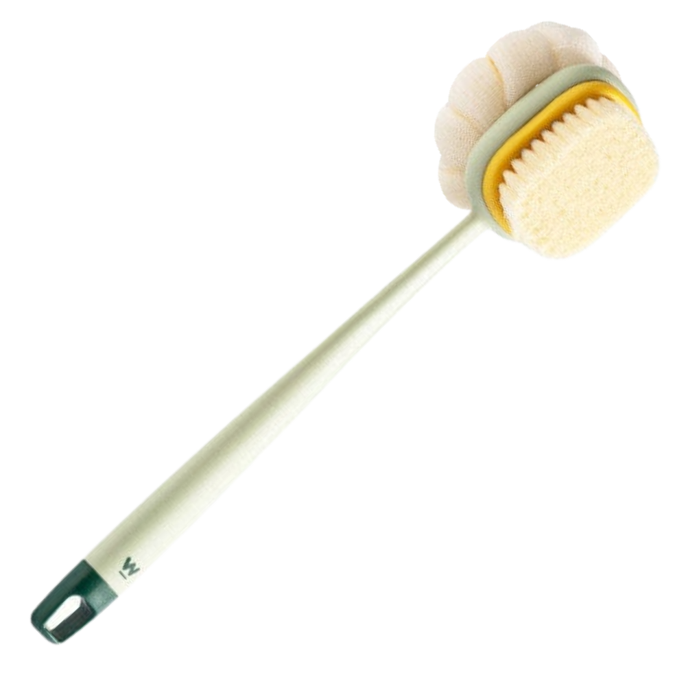 Brosse de bain exfoliante pour le corps