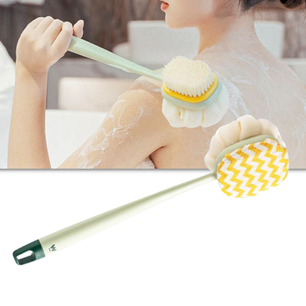 Brosse de bain exfoliante pour le corps