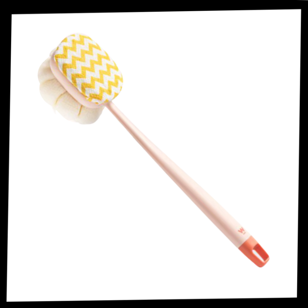Brosse de bain exfoliante pour le corps