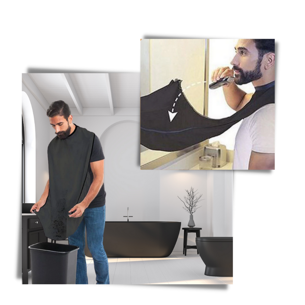 Tablier à barbe pour le rasage