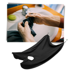 Tablier à barbe pour le rasage