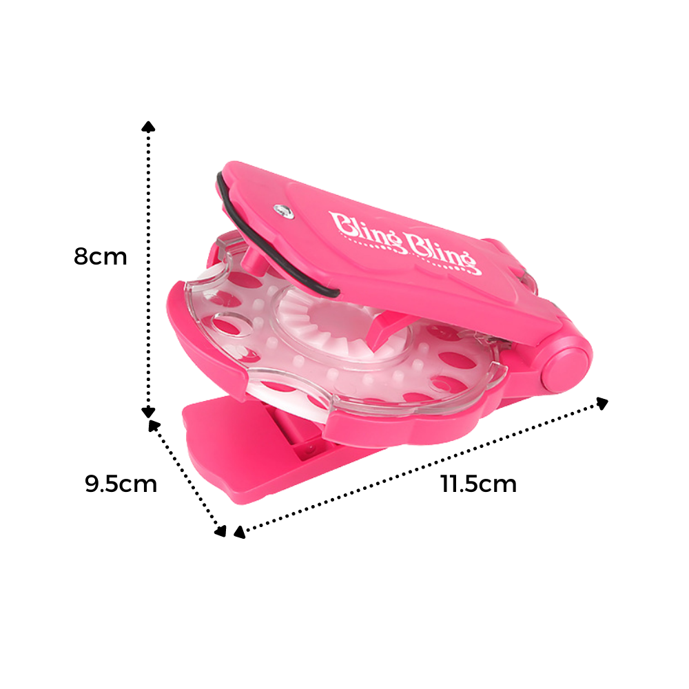 Kit de fixation de diamants pour cheveux et vêtements