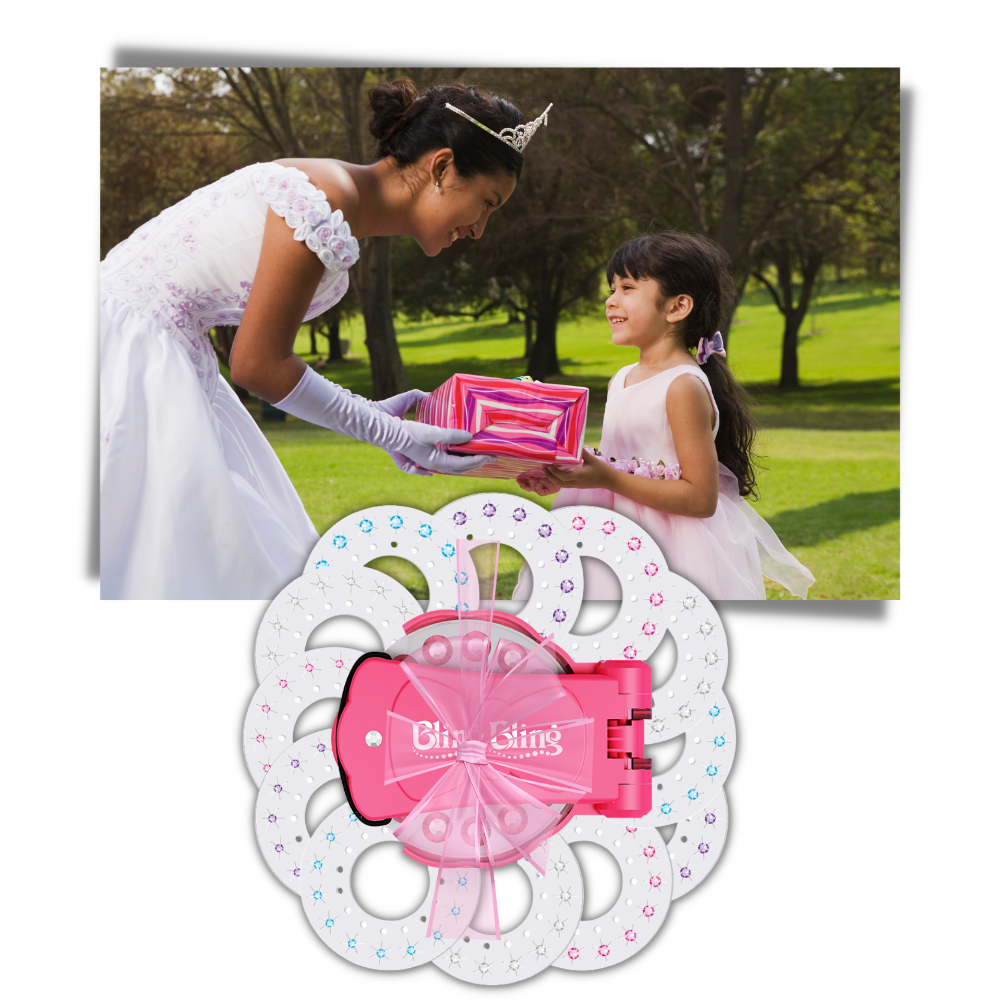 Kit de fixation de diamants pour cheveux et vêtements