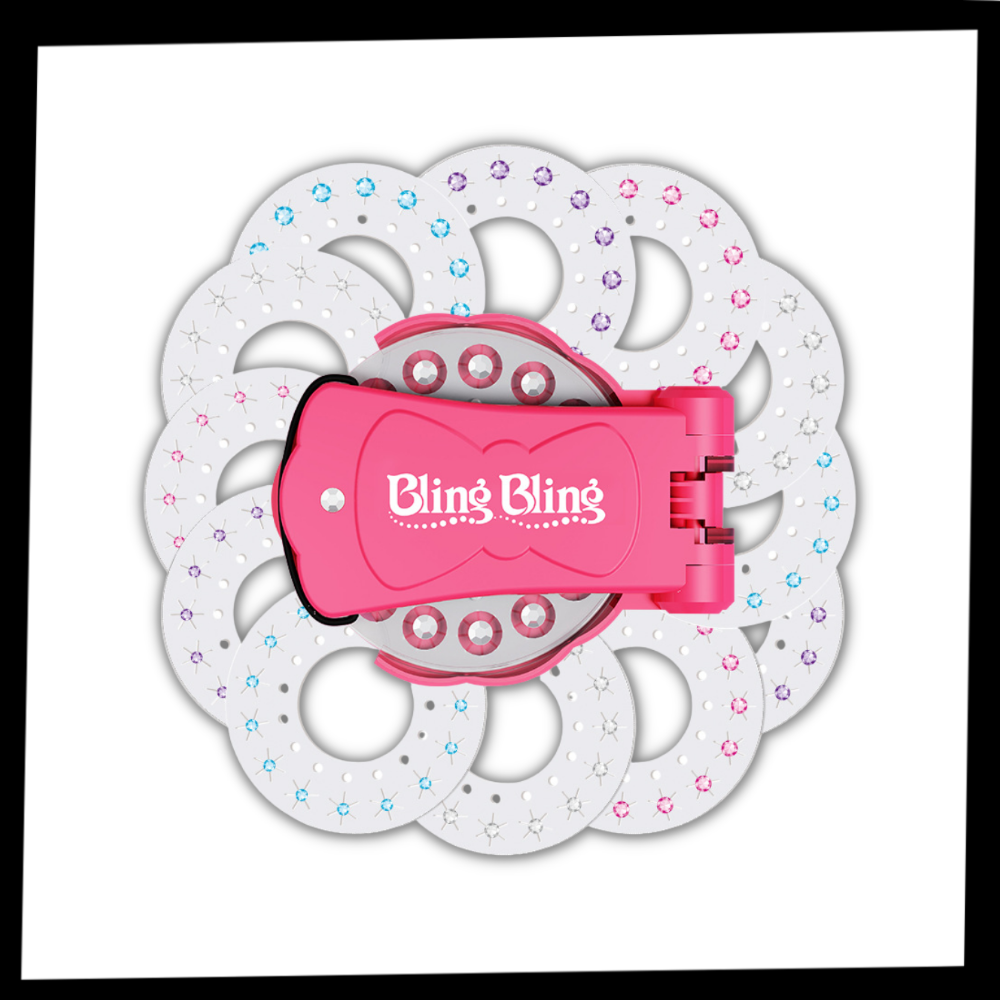 Kit de fixation de diamants pour cheveux et vêtements