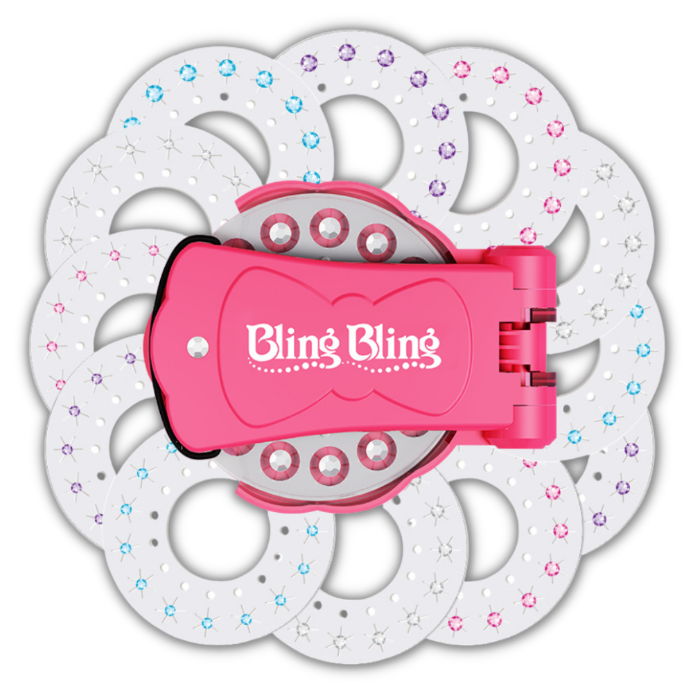 Kit de fixation de diamants pour cheveux et vêtements