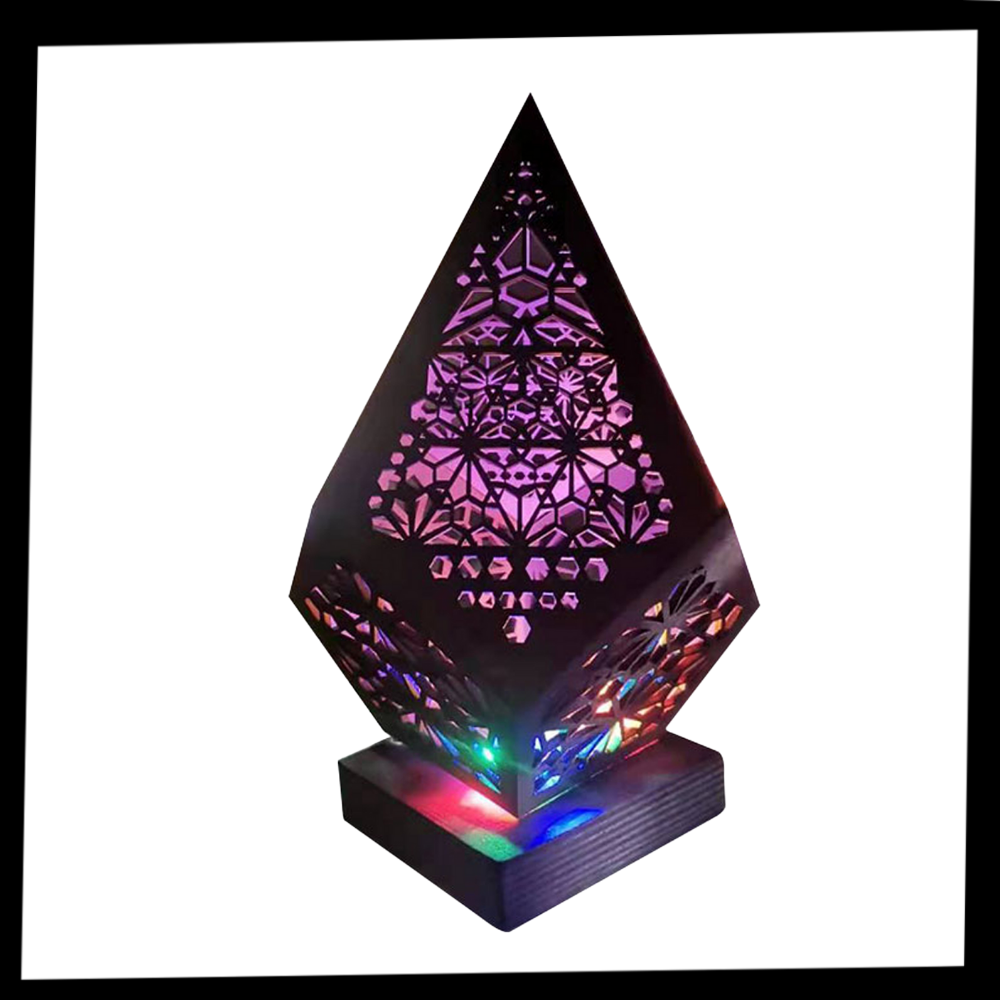 Lampadaire LED style bohème