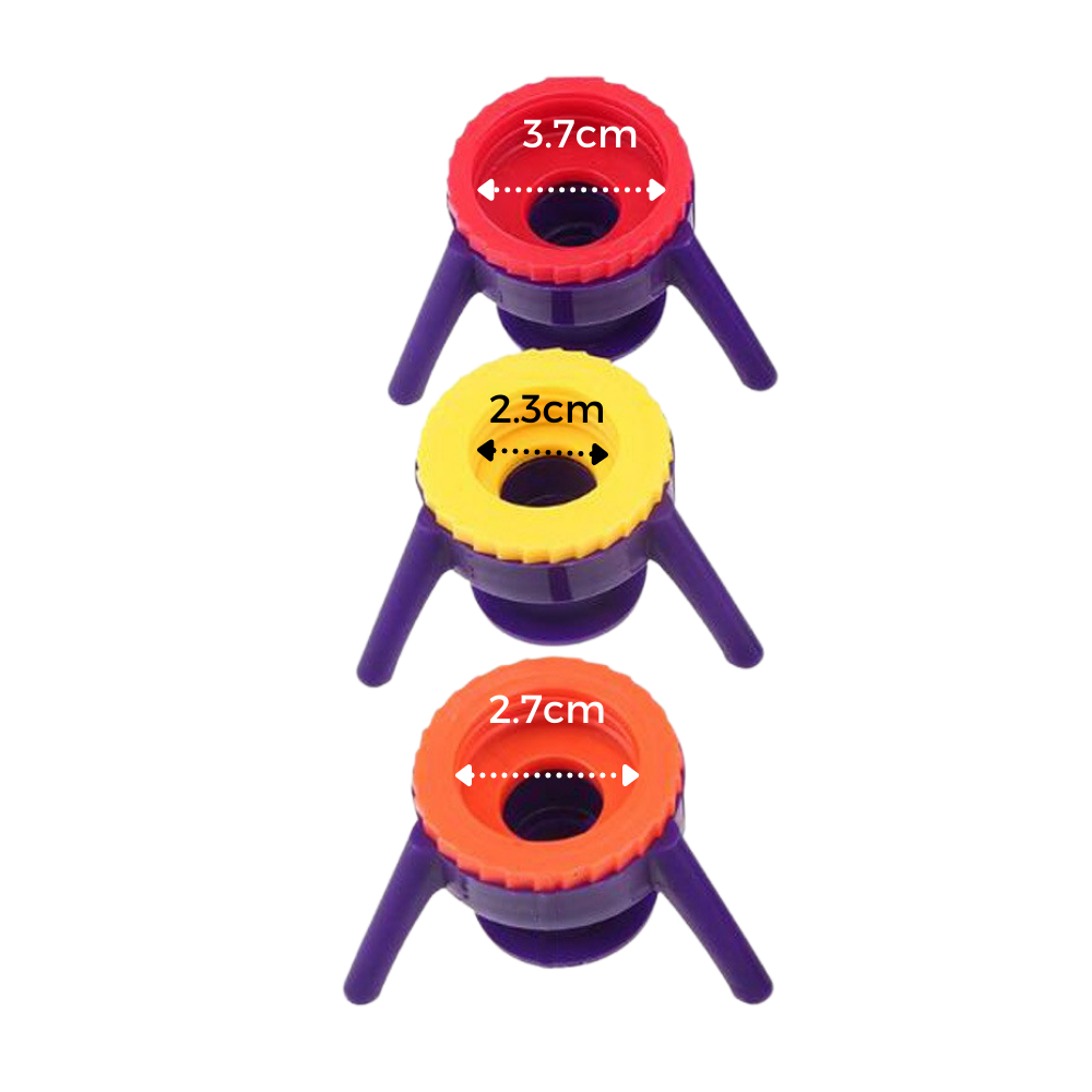 Lot de 6 bouchons supports de bouteille