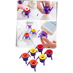 Lot de 6 bouchons supports de bouteille