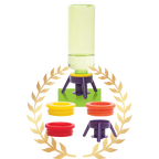 Lot de 6 bouchons supports de bouteille