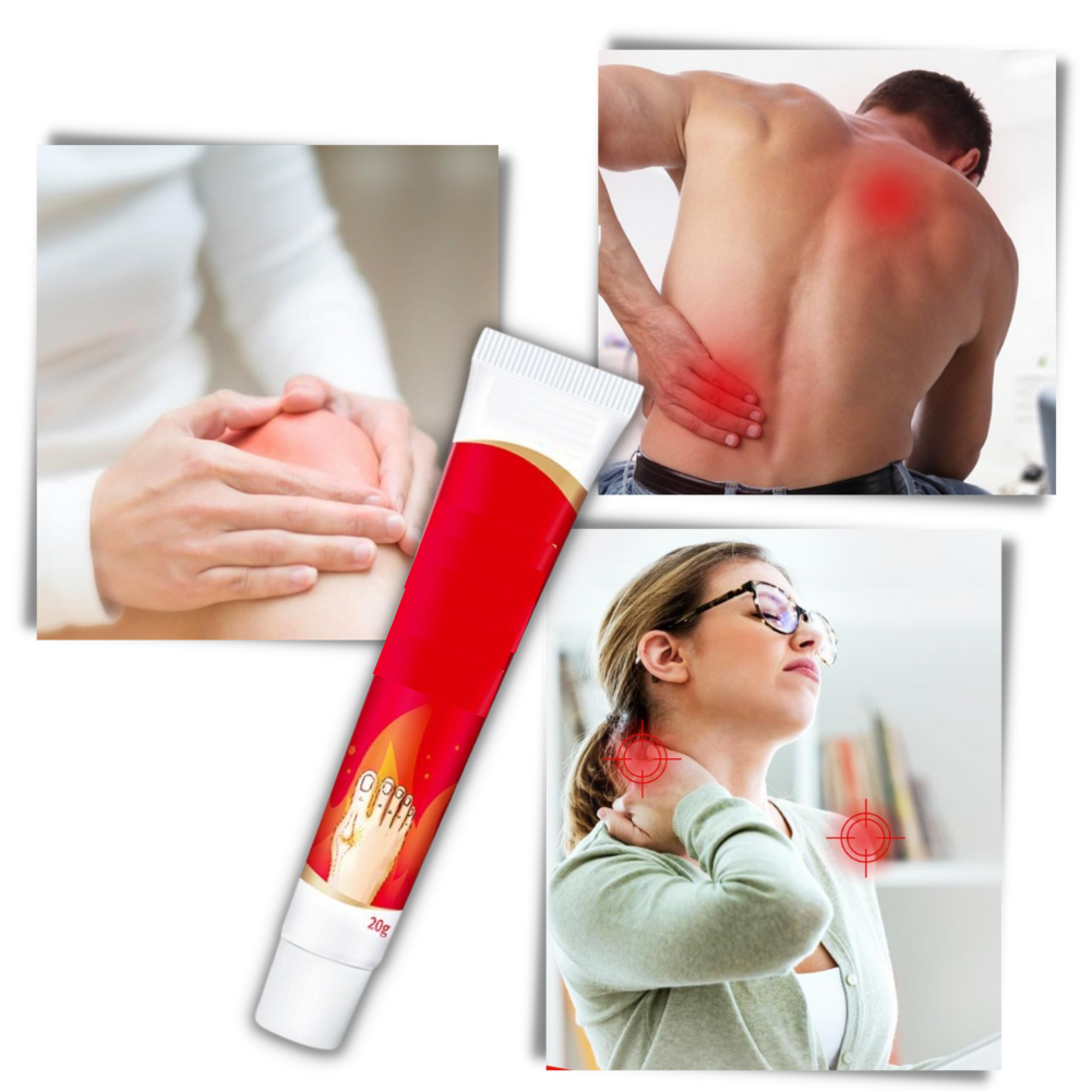 Crème anti-inflammatoire pour oignons du pied