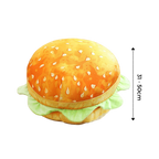 Coussin en forme de burger