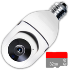 Ampoule intelligente avec caméra de surveillance