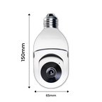 Ampoule intelligente avec caméra de surveillance