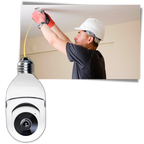 Ampoule intelligente avec caméra de surveillance