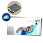 Ampoule intelligente avec caméra de surveillance