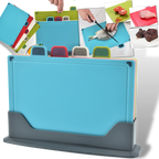 Set de 4 planches à découper avec support