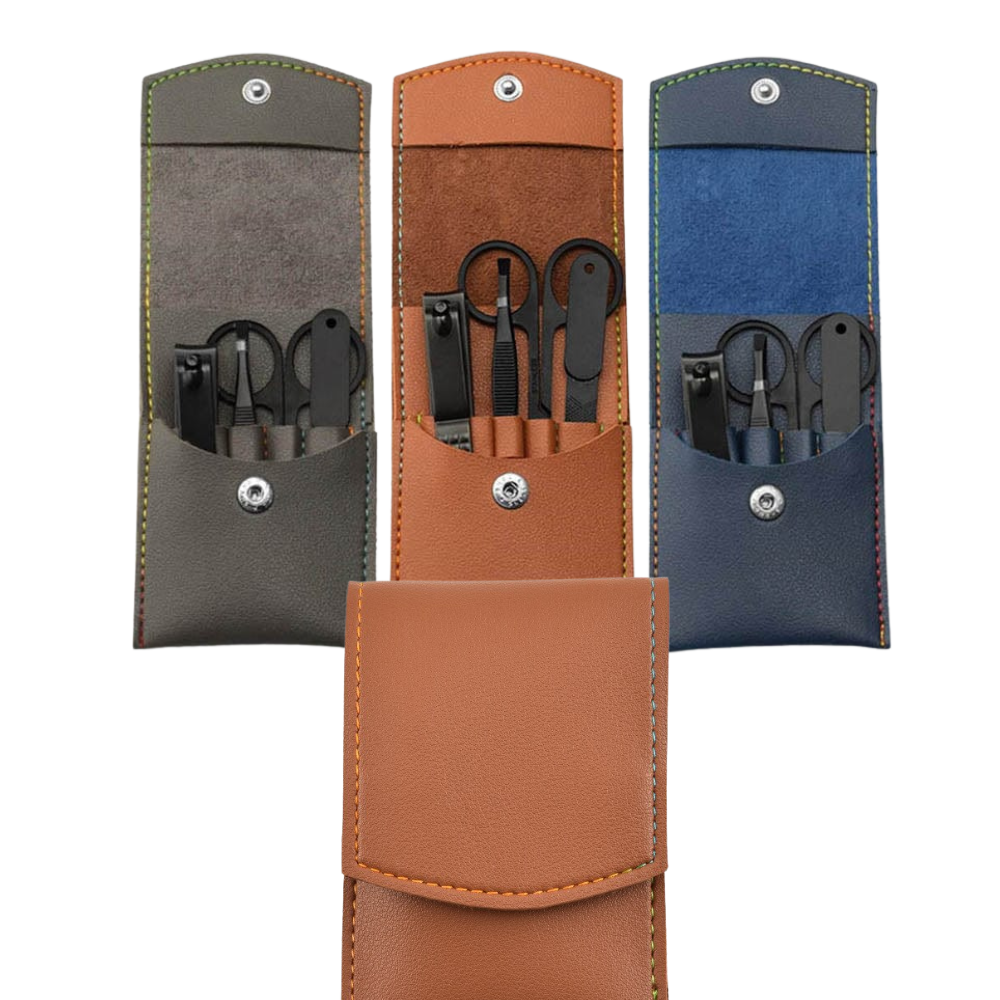 Set de manucure avec étui