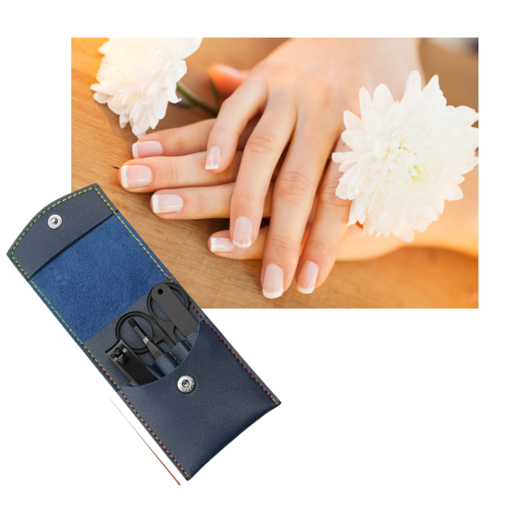 Set de manucure avec étui