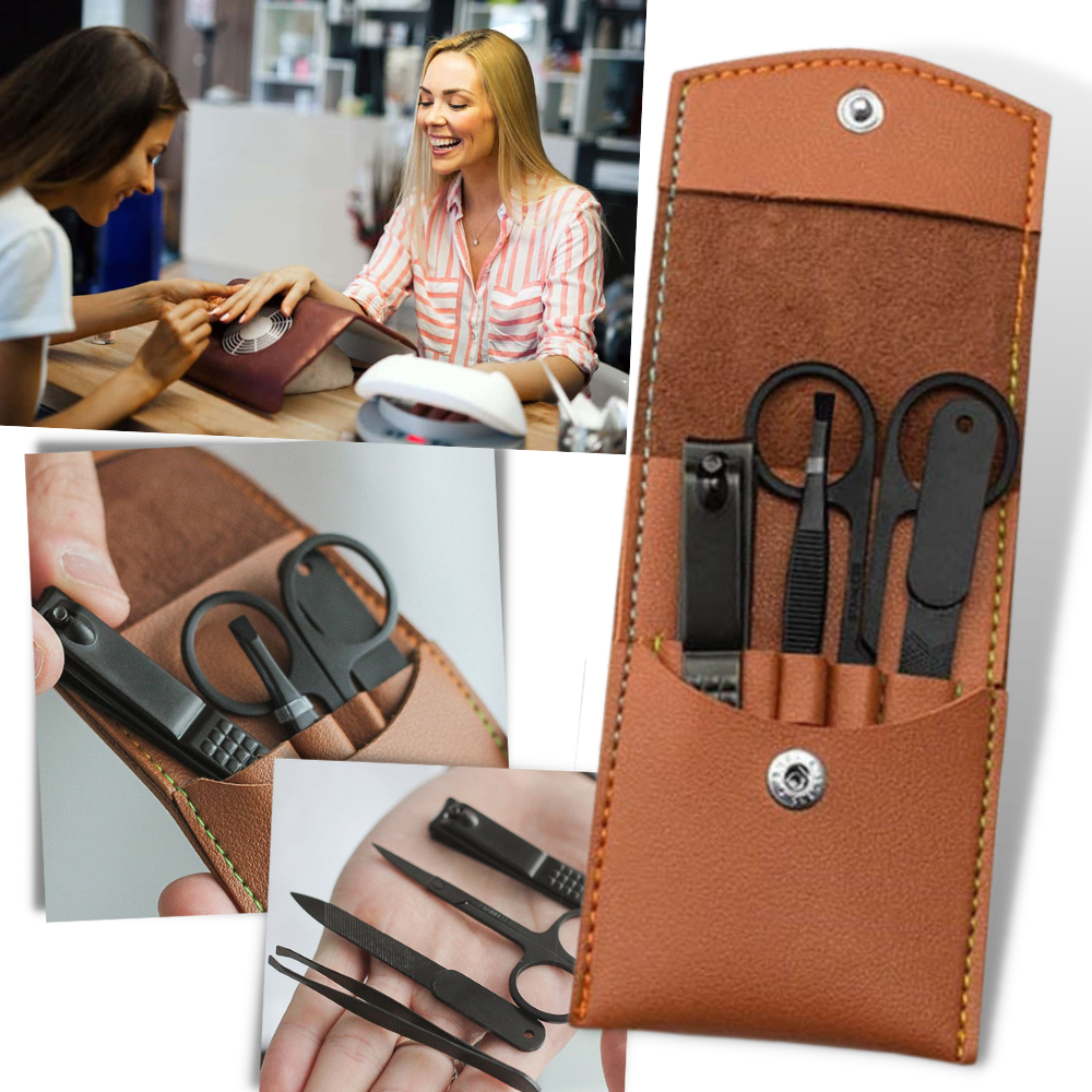 Set de manucure avec étui