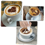 Stylo décoratif pour café