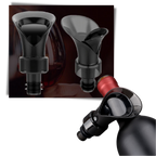 Décanteur de vin 2-en-1 avec bouchon