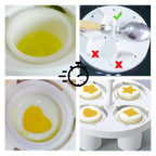 Lot de 6 cuiseurs à œufs