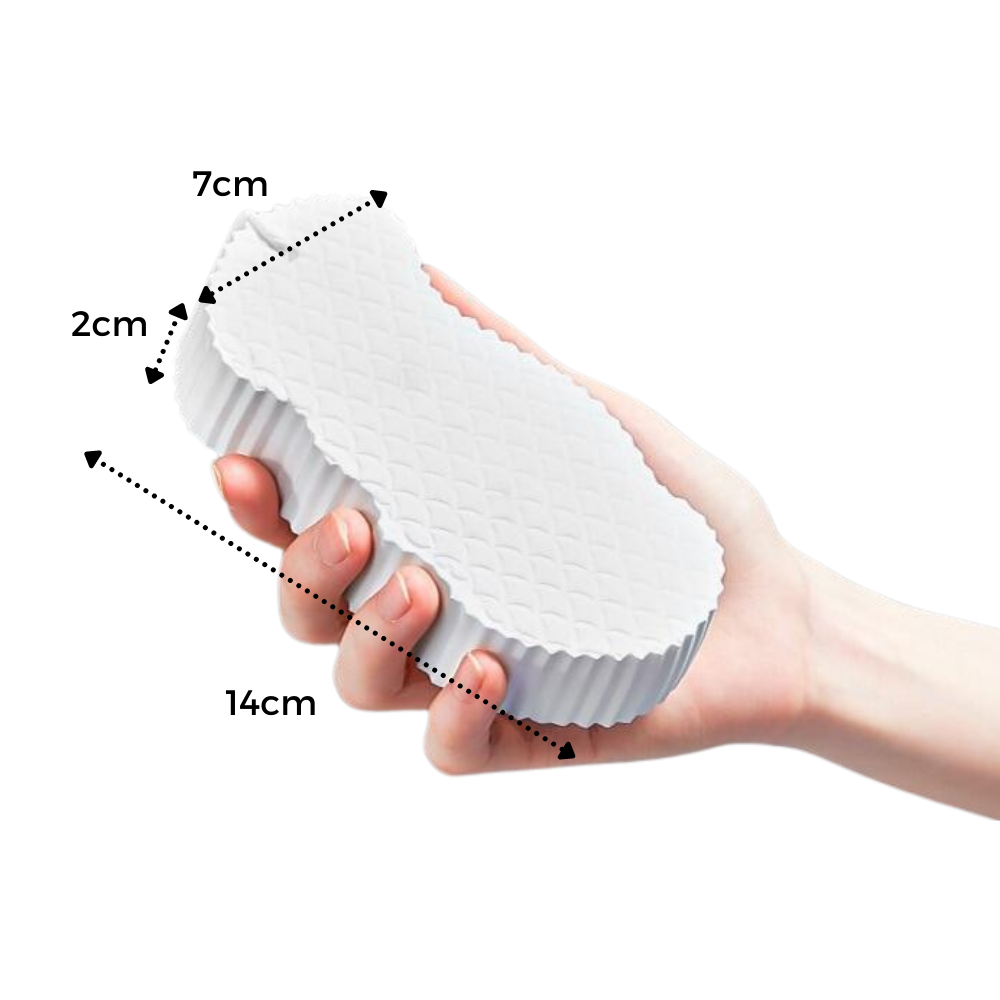 Éponge douce exfoliante pour le corps