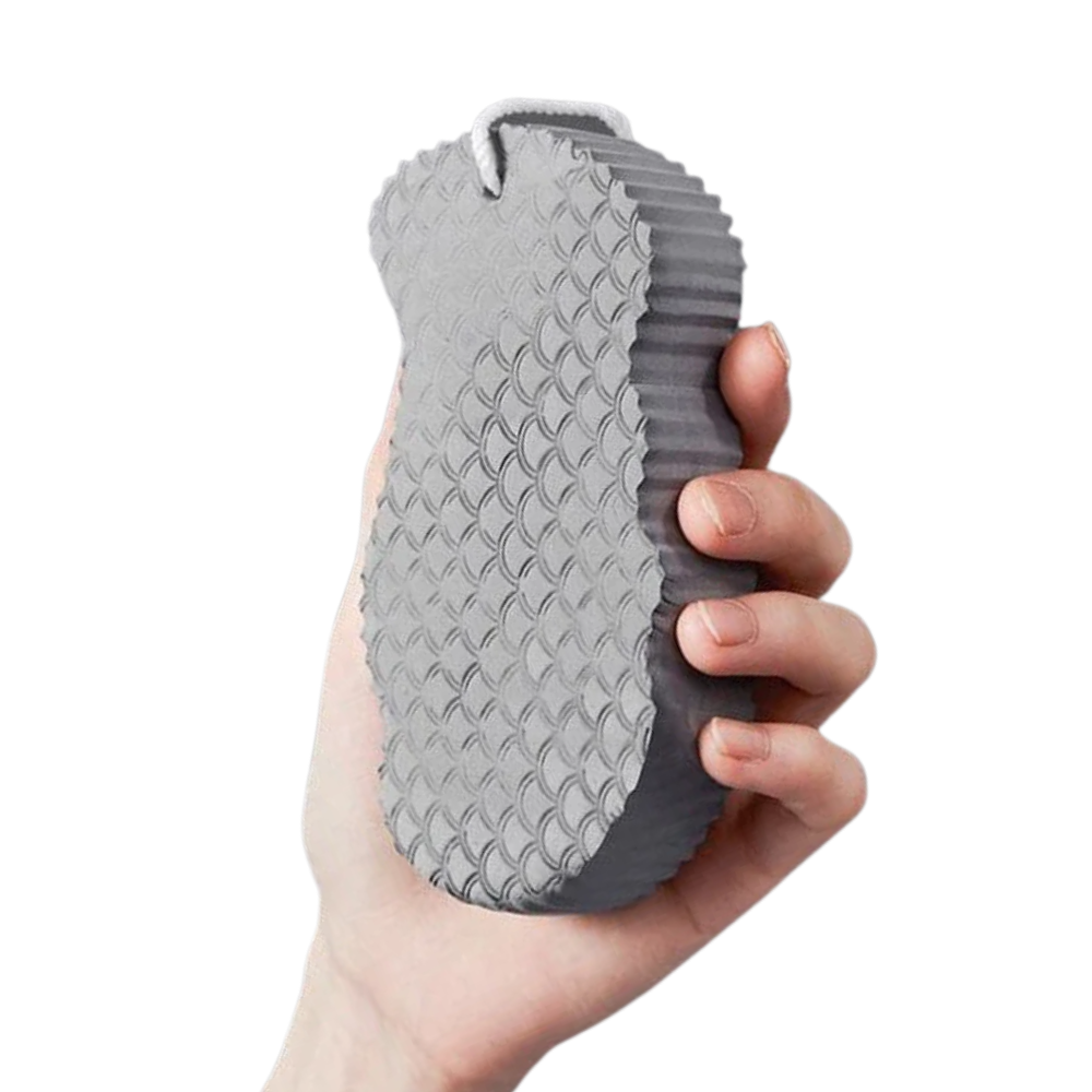 Éponge douce exfoliante pour le corps