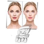 16 Patchs en silicone anti-rides pour le visage