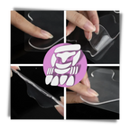 16 Patchs en silicone anti-rides pour le visage