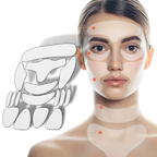 16 Patchs en silicone anti-rides pour le visage