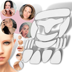 16 Patchs en silicone anti-rides pour le visage