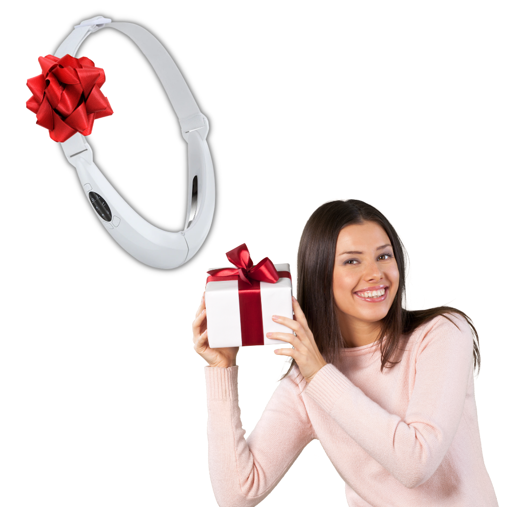 Masseur facial en forme de V