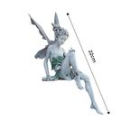 Ornement de jardin en forme de statue de fée