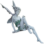 Ornement de jardin en forme de statue de fée