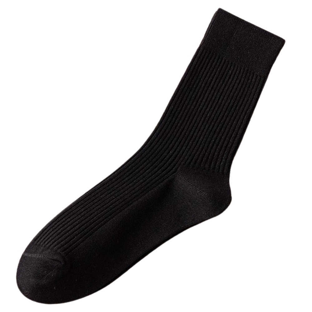 Chaussettes côtelées pour hommes (2 paires)