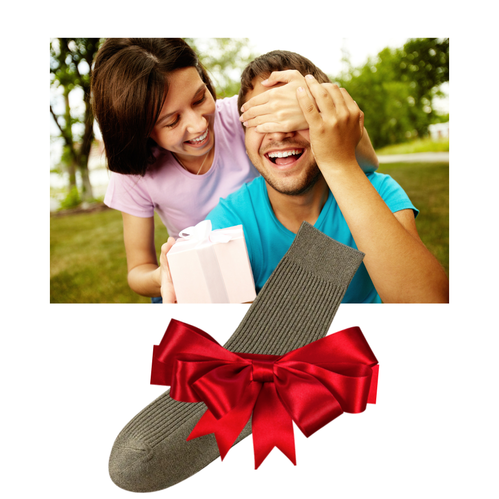 Chaussettes côtelées pour hommes (2 paires)