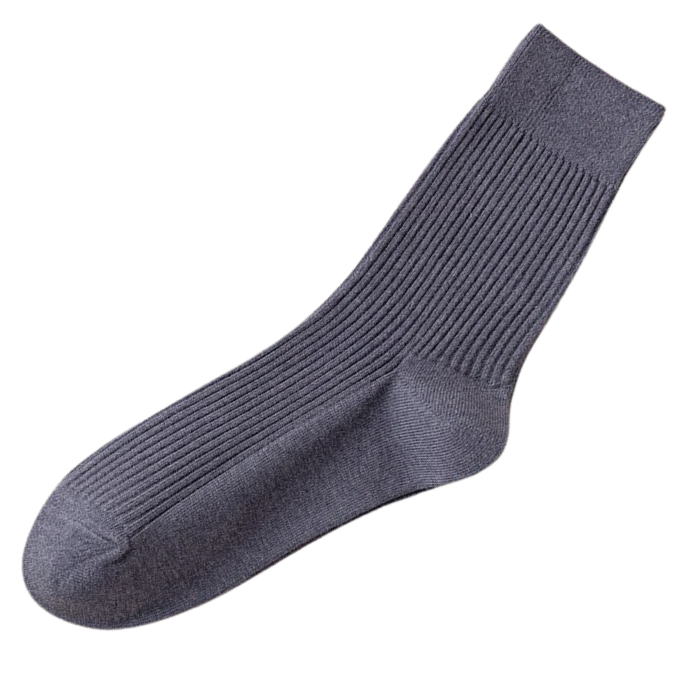 Chaussettes côtelées pour hommes (2 paires)